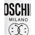 Moschino Milano Double Smiley Logo White T-Shirt 222ZRJ07259041 Regular Fit 1001